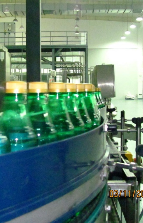Coca-Cola Sparkling Plant production line