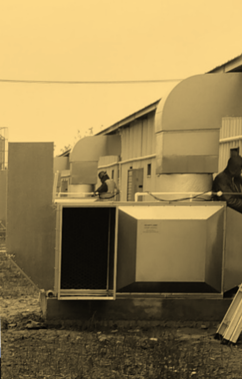 Waste heat recovery with air filtration USDA-sponsored testing